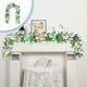 thumbnail image 1 of Artificial Rattan Vines Hanging Decor for Wedding Party Home Wall Decoration with Butterflies Floral Accents, 1 of 6