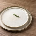 thumbnail image 6 of AmorArc Ceramic Dinnerware Sets for 8, 24 Pieces Stoneware Plates and Bowls Sets, Scratch Resistant Dishes, Dishwasher & Microwave Safe, Reactive Glaze-Cappuccino (Service for 8), 6 of 8