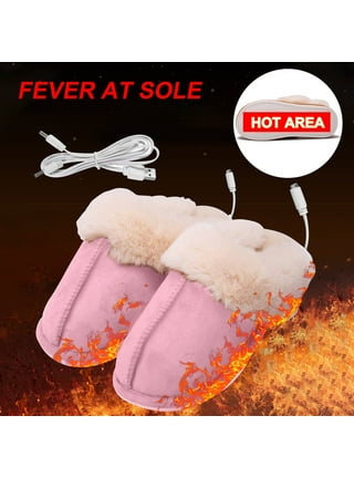Heated house hotsell slippers