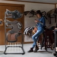 thumbnail image 6 of HOMESTEAD 3-Tier Saddle Rack, Horse Saddle Stand with Rotating Tiers & Bridle Rack, 6 of 6