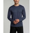 thumbnail image 3 of Real Essentials 4 Pack: Men's Dry-Fit UV Moisture Wicking UPF 50+ SPF Sun Protective Fishing Hiking Active Long Sleeve Shirt, 3 of 6