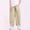 Khaki, variant on Purple Girls Pull On Pants for Little Girls, Elastic Waist Soft Breathable Casual Nylon Pants Size 5,Size 14 T
