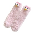 thumbnail image 3 of Fabrcox Thick Warm Winter Slipper Socks, Funny Cartoon Big Eyes Monster Casual Fuzzy Indoor Sleep Floor Socks, 3 of 8