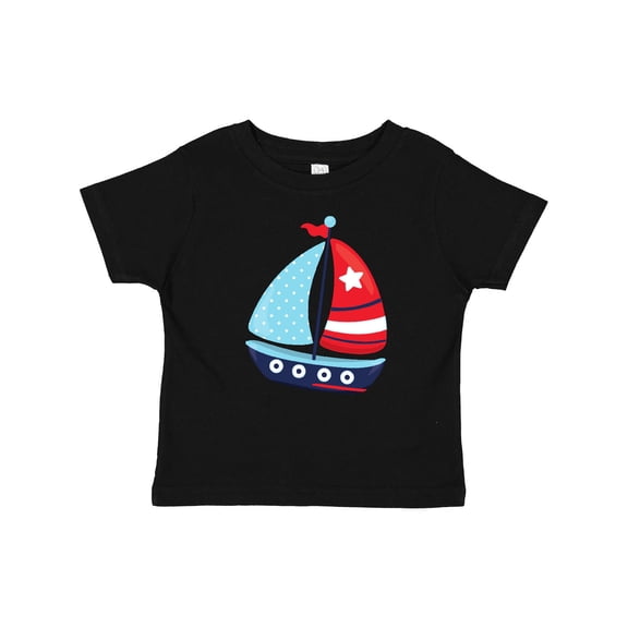 Inktastic Sailing Boat, Sailor, Sailing, Sails, Boat, Ship Boys Baby T-Shirt