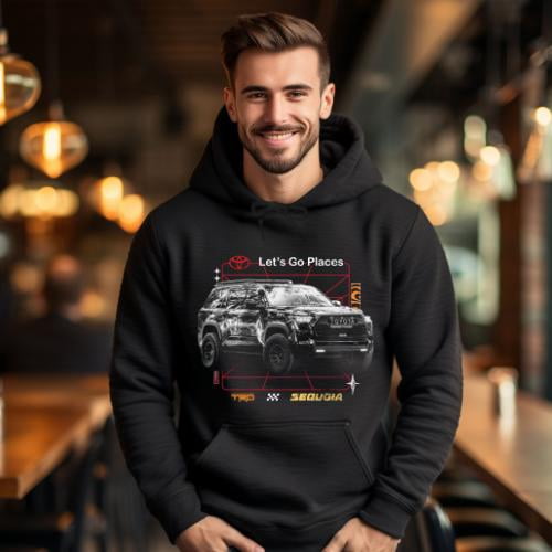 Toyota TRD Sequoia Let's Go Places 4x4 Hoodie