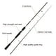 thumbnail image 5 of Carbon Spinning Fishing Rod 1.8m Solid Casting Fishing Rod with Comfort EVA Grip, 5 of 5
