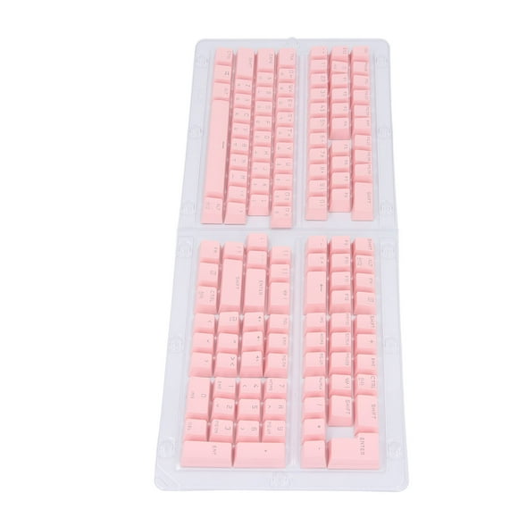132 Keys Korean Keycaps, Custom Keycaps, OEM Height Keycap Replacement Japanese Korean Keycap Set for 61 62 64 68 72 75 84 87 88 98 100 104 108 Mechanical Keyboard