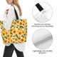 thumbnail image 3 of Easygdp Green Leaf Sunflower Bolsas Tote para Mujer, Bolsos de Hombro para Viaje, Bolsos de Mano de Gran Capacidad para Compras y Trabajo, 3 of 8