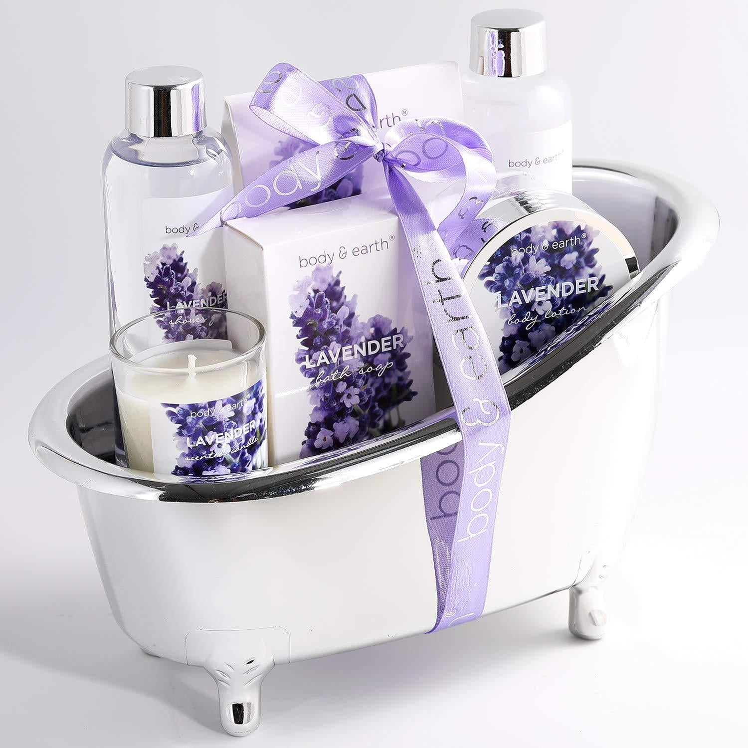 Peak Purple Yeti Tumbler Pampering Bath and Body Gift Set 6 Piece  Personalized 20oz Rambler Bath Bombs Handmade Soap 