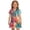 Watermelon Red(Hawaiian Tropic), variant on CCRFTGI Polo Dress for Kids Girls Size 7-8 Back To School Uniform Casual Hawaiian Tropic Pleated Flare Skater Polo Dresses Summer Button Collared Picque Polo Dress Watermelon Red 9-10 Years
