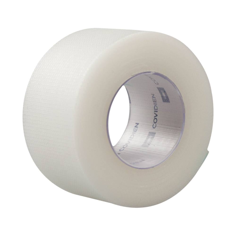 Curity Medical Tape Plastic 1 Inch X 10 Yard Transparent NonSterile, 8534C - Pack of 12