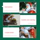 thumbnail image 5 of Adorno navideño de resina abrazando la estatua de Santa Mini colgante de Santa, 5 of 5
