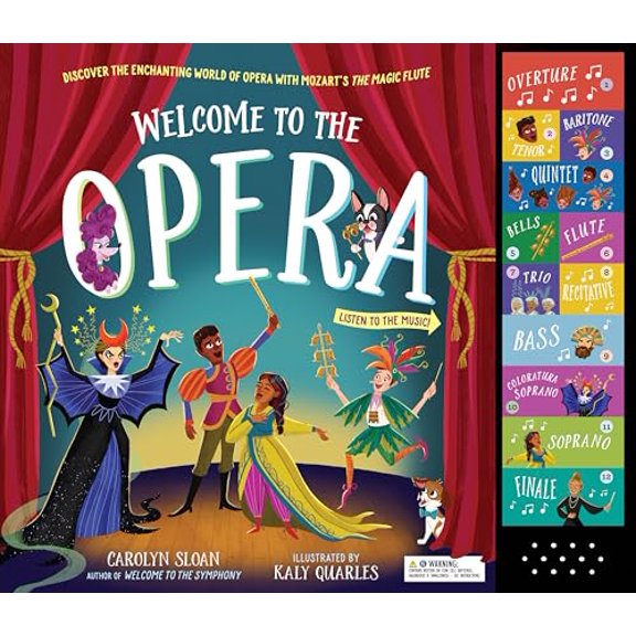 Pre-Owned Welcome to the Opera: Discover the Enchanting World of Opera with Mozarts The Magic Flute, 9781523516964, 1523516968, Hardcover,