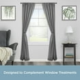 thumbnail image 2 of Trumpet 84-120 in. Decorative Curtain Rod & Holdback Set, 5/8 in. Diameter, 2 of 6