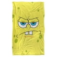 thumbnail image 2 of Spongebob Blanket, 36"x58" Spongebob Angry Face Silky Touch Super Soft Throw Blanket, 2 of 6