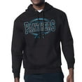 thumbnail image 3 of Men's Starter Black Carolina Panthers Team Track Graphic Pullover Hoodie, 3 of 3