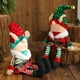 thumbnail image 4 of Kearding Muñeca bonita de Navidad, decoración de mesa, juguetes, recuerdo de fiesta, adorno para ventana de casa, mesita de noche, dormitorio, oficina, Kits de decoración para fiestas Verde Kearding HA069084-01, 4 of 6