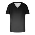 thumbnail image 5 of ZCFZJW Mens Casual 3D Printing T-Shirts Big and Tall Regular Fit Graphic Tee Shirts Summer Short Sleeve Trendy V Neck Pullover Tshirt Tops Z07-Dark Gray XXXXXL, 5 of 5