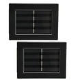 thumbnail image 3 of 2 piezas Lámpara de pared solar LED impermeable Arriba Abajo Luz decorativa para exteriores con sensor para jardín Porche Patio trasero Luz blanca, 3 of 10
