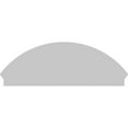 thumbnail image 5 of Ekena Millwork 60"W x 21-7/8"H x 2-3/4"P Segment Arch 3 Spoke Architectural Grade PVC Combination Pediment, 5 of 7