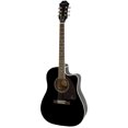 thumbnail image 1 of Epiphone AJ-220SCE Advanced Jumbo Acoustic Guitar - Ebony, 1 of 2