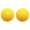 Yellow, variant on 2 Pcs Firm Lacrosse Massage Ball 2.48 Inch, Deep Tissue Trigger Point and Myofascial Release Therapy Tool, Relieve Muscle Knots for Yoga Recovery, Portable Massager, Massage and Relaxation, Yellow