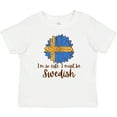 thumbnail image 3 of Inktastic I'm So Cute, I Must Be Swedish Sunflower Boys or Girls Baby T-Shirt, 3 of 5