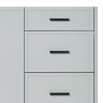 thumbnail image 3 of Ariel Kelly 66 Inch Single Sink Base Cabinet In Grey, 3 of 10