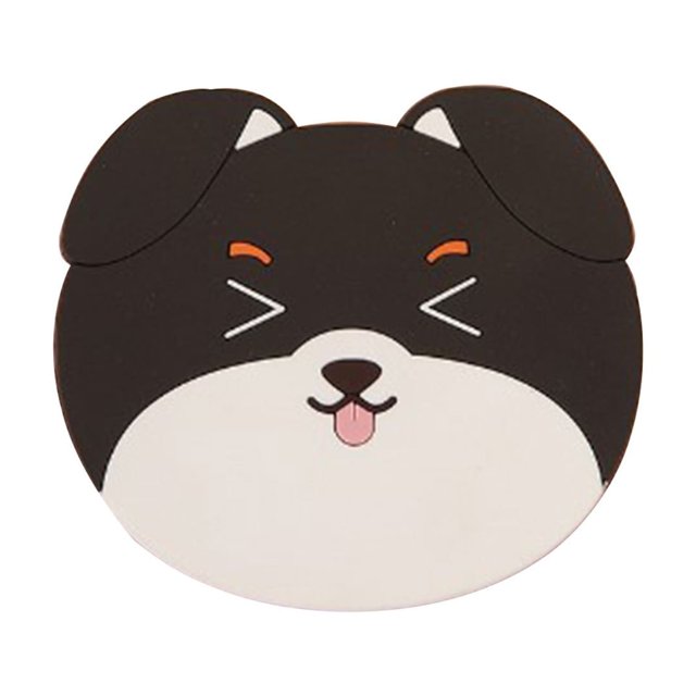 Tapis en Silicone pour Chiot 3.9 Pouces - Tapis Résistant à la Chaleur Antidérapant pour Table Basse/cuisine (5 Styles)