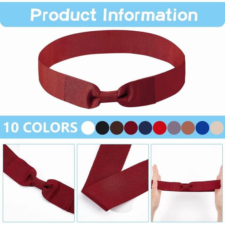 8534 Hatbands For Panama Hat Ribbon Hatband Cowboy Hats Red Hat Band - main image 3