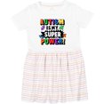 thumbnail image 3 of Inktastic Autism is My Super Power with Puzzle Pieces Girls Toddler Dress, 3 of 5