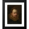 thumbnail image 2 of Miner Kilbourne Kellogg 15x18 Black Modern Framed Museum Art Print Titled - Head of a Gentleman After Van Dyck, 2 of 5