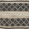 thumbnail image 7 of Nassau Collection Textured Woven Geometric Throw Pillow - 17.75" -  Brown and  Beige, 7 of 7