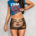 thumbnail image 3 of Lsque Whimsical Flower Crown Maiden Pattern High Waisted Biker Shorts for Women-Tummy Control Fitness Athletic Workout Running Yoga Gym Shorts,Moisture-Wicking-Large, 3 of 9