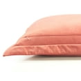 thumbnail image 5 of Lush Decor Velvet Dreams Euro Sham Covers 2 Piece Set 25.5" W x 25.5" L + 1.5" Blush - Pink Velvet Pillow Cover - Euro Pillow Covers - Glam Decorative Pillows for Bed, 5 of 9