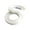 White, variant on 10M Balloon Ribbon*1 Roll 10M Balloon Ribbon Wedding Decoration Party Pull Flag Alphabet Banner Decorative Ribbon Rope Tie Diy Knitting Diy