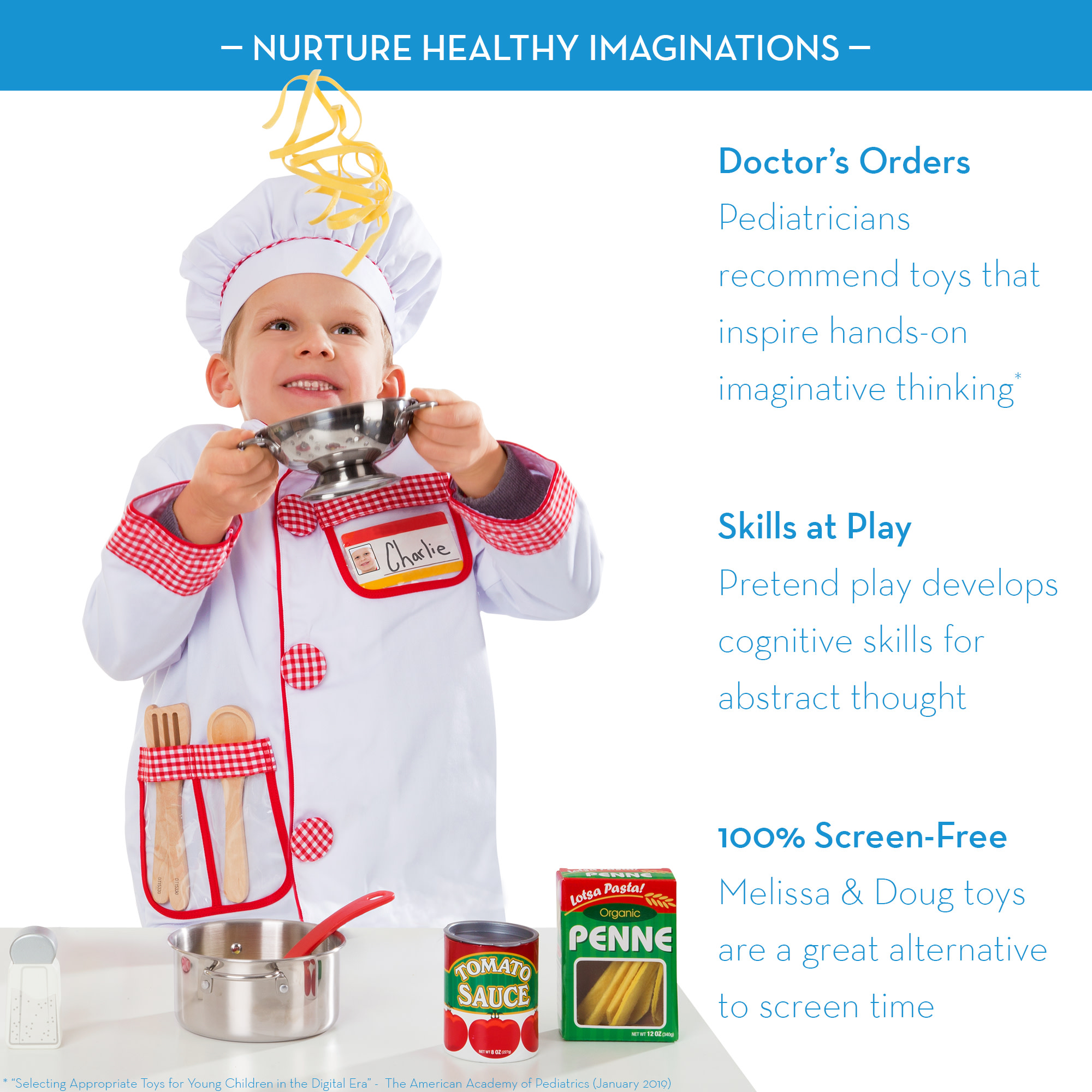 Melissa & Doug Stainless Steel Pots and Pans Kitchen Set photo 8