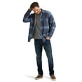 thumbnail image 3 of Wrangler® Men's and Big Men's Sherpa Lined Relaxed Fit Heavyweight Shirt Jacket, 3 of 6