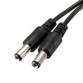 thumbnail image 3 of 12V DC Power Splitter Cable 1 Female to 2 Male Connectors 40cm 2.1mmx5.5mm Black, 3 of 4