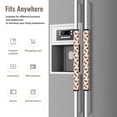 thumbnail image 4 of Refrigerator Door Handle Covers Set of 2, Cute Dog Paw Adjustable Non Slip Fridge Handle Covers, Appliance Handle Covers for Dishwasher Cuteness Oven Kitchen Decor, 4 of 6