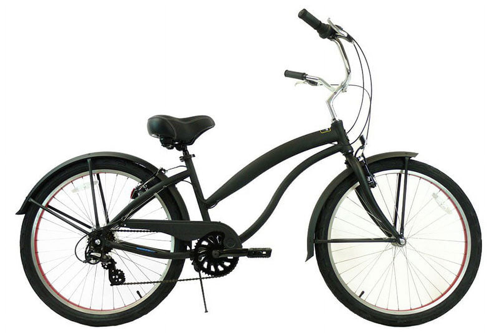 Greenline 7 speed tandem bicycle beach cruiser hot sale bike