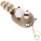 thumbnail image 5 of Llavero decorativo para bolso, colgante para teléfono, llavero de mapache de peluche, 5 of 7