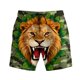 thumbnail image 5 of Pantalones de Natación de Cintura Elástica de los Hombres con Impresión Divertida Doble Bolsillo de Cinco Puntos Pantalones Cortos de Playa, Pantalones Cortos de Cintura Elástica de los Hombres con B, 5 of 9