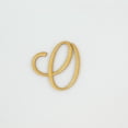 thumbnail image 1 of 1 Pc, 6 Inch X 1/8 Inch Thick Lavanderia Font Wood Letters O Great For Craft Project, 1 of 3