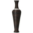 thumbnail image 4 of Black Tall Decorative Floor Vase, Modern Unique Vase, 40-Inch-Tall Vase, Freestanding PVC Large Floor Vase, Large Flower, 4 of 8