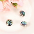 thumbnail image 3 of Shisuyan 3pcs Short Button Buckle Piston Button Snap Press Cover Trumpet Musical Instrument Accessory (Abalone Stone), 3 of 9