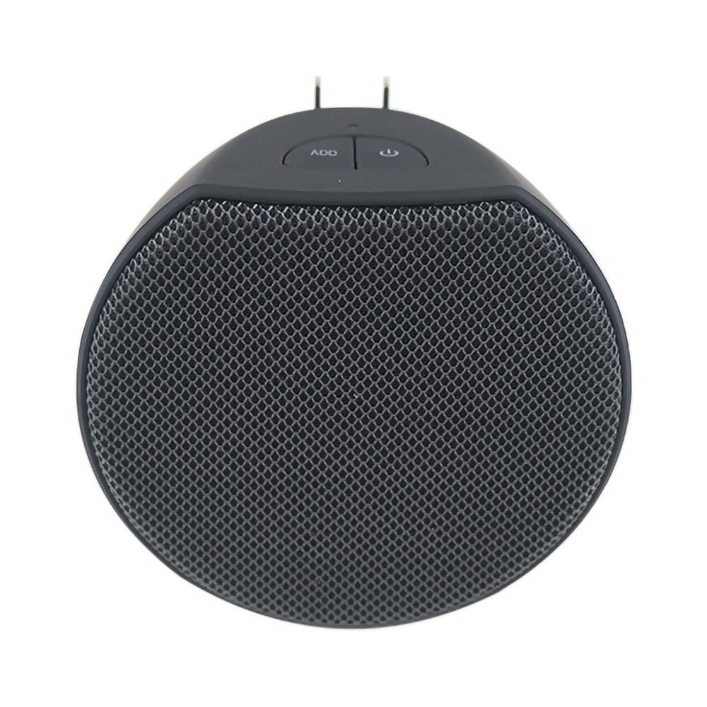 OC Acoustic Newport Plug-in Outlet Wireless Bluetooth Speaker with Built-in USB Type-A Charging (Black)