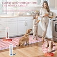 thumbnail image 2 of Wonnitar 5'x 7' Checkered Area Rug, Washable Pink Checkerboard Rug for Living Room, Non Slip Soft Low Pile Geometric Indoor Carpet for Bedroom, Nursery, Office, 2 of 10