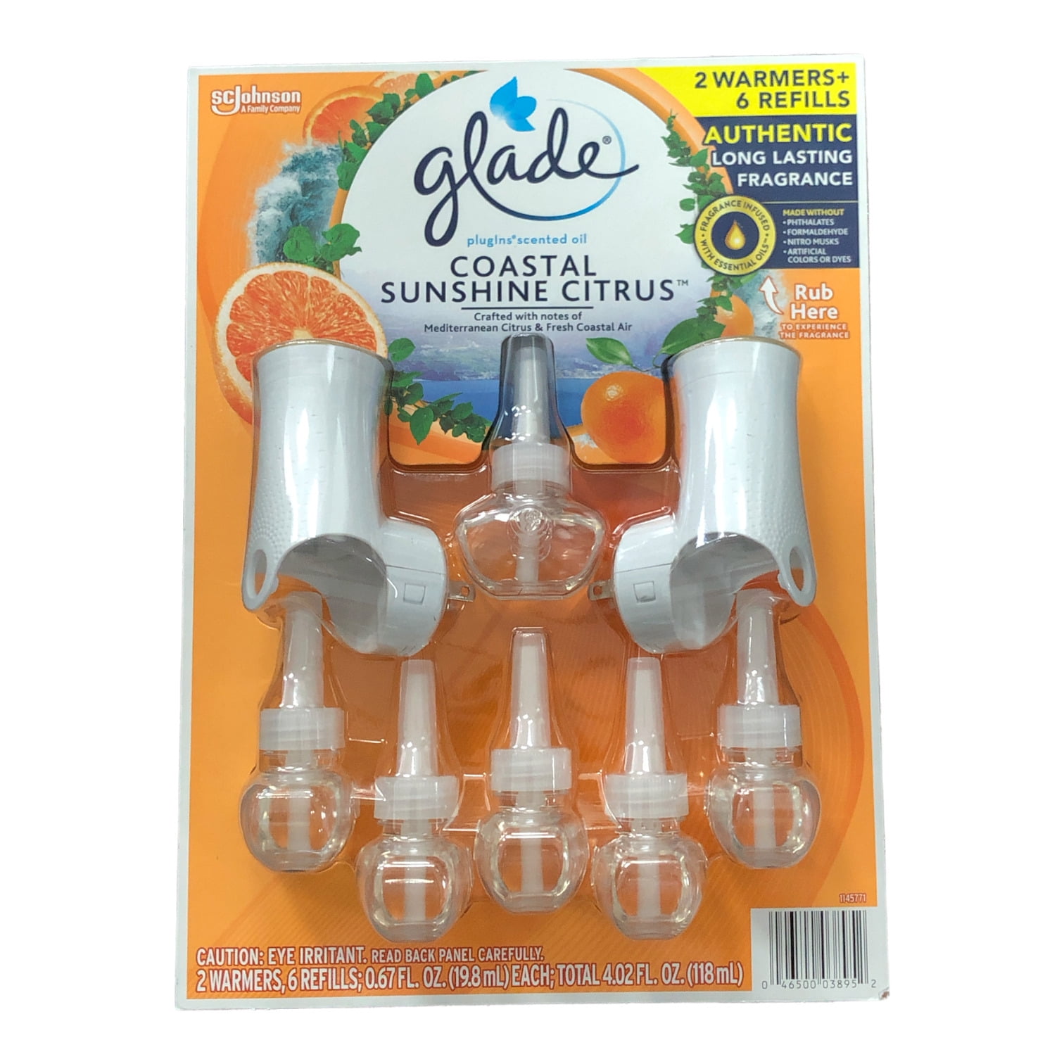 Glade PlugIns Scented Oil Refill, Cotton Cloud Dream Scent, Infused ...