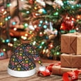 thumbnail image 6 of Naloa Mexican Folk Art Floral Santa Hat for Kids Baby Christmas Hats,Girls Boys Toddler Plush Xmas Holiday Hat,Luxury Santa Claus Hat, 6 of 6